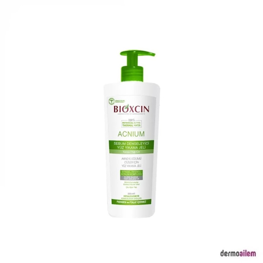 Cilt Temizleme ÜrünleriBioxcinBioxcin Acnium Sebum Dengeleyici Yüz Yıkama Jeli 500 ml