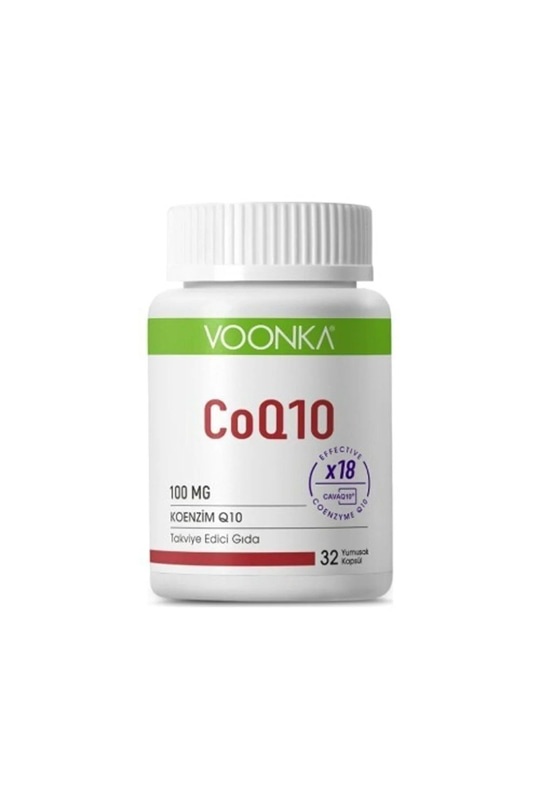 Voonka Co-Q10 100 mg 30 Yumuşak Kapsül