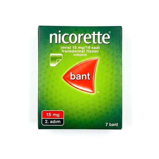Nicorette Invisi 2. Adım 15 MG Nikotin Bandı 7'li