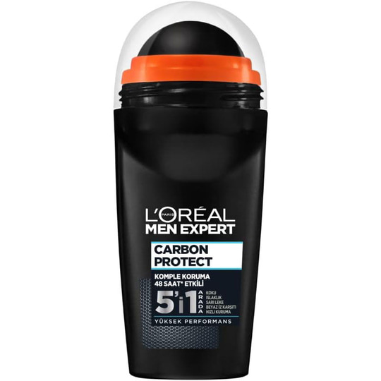 L'Oreal Paris Men Expert Carbon Protect 5'i 1 Arada Erkek Roll-On 50 ml