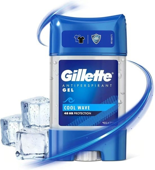 Gillette Clear Jel Power Rush Antiperspirant Stick Jel Deodorant 70 ml