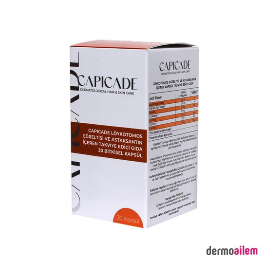 Capicade Löykotomos Eğreltisi ve Astaksantin 30 Kapsül