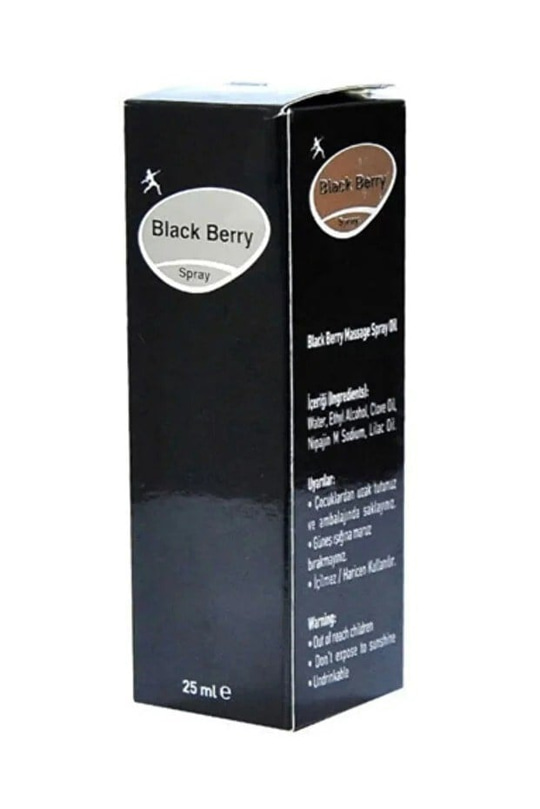 Black Berry Geciktirici Masaj Spreyi 25 ml
