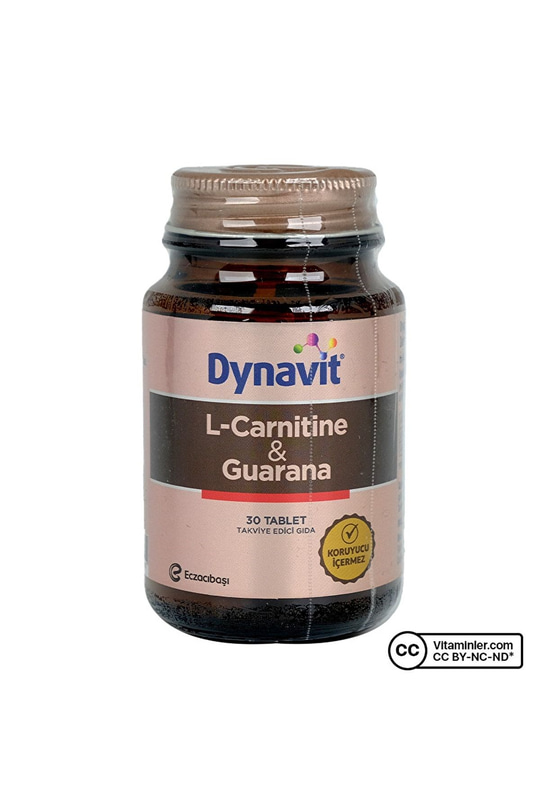 Dynavit L-carnitine Guarana 30 Tablet