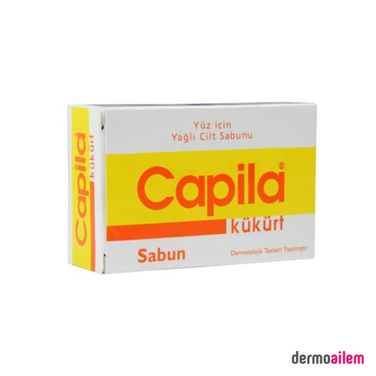 Akne Sivilce Bakım ÜrünleriKurtsanCapila Kükürt Sabun 90 gr