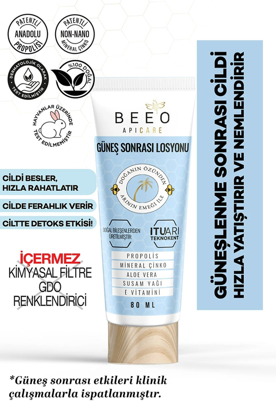 Beeo Up Apicare Güneş Sonrası Losyonu 80 ml