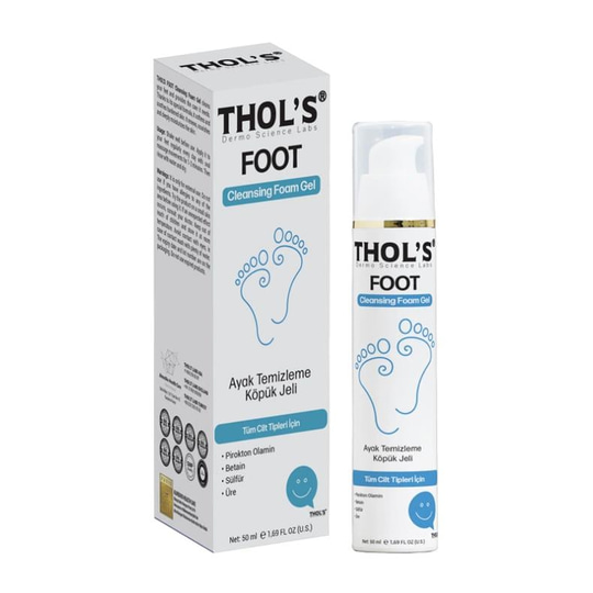 THOL'S FOOT Cleansing Foam Gel (TB34) Ayak Temizleme Köpük Jeli - 50 ml