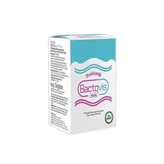 anti Bactovıs Plus Probiyotik 10 Şase, Prebiyotik,s.boulardii