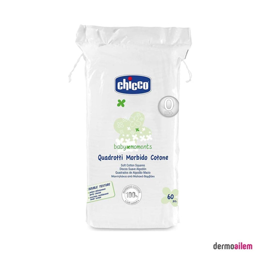 Temizleme ÜrünleriChiccoChicco Baby Moments 60'lı Bebek Temizleme Pamuğu