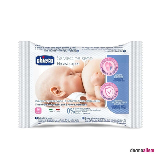 Göğüs BakımıChiccoChicco Göğüs Temizleme Mendili 16'lı