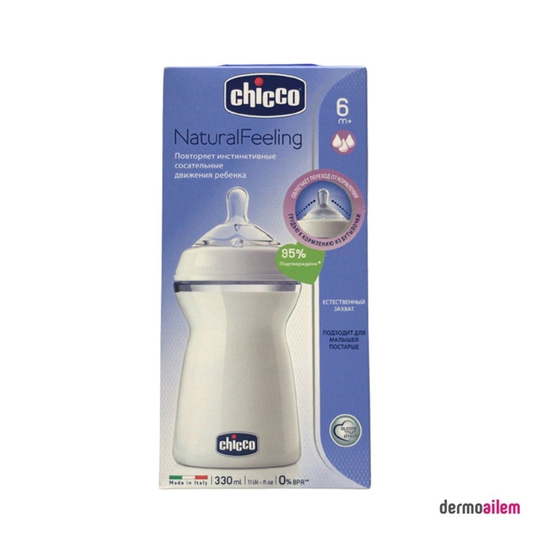 Biberon & Emzik & OyuncakChiccoChicco NaturalFeeling Biberon 6 Ay+ 330 ML