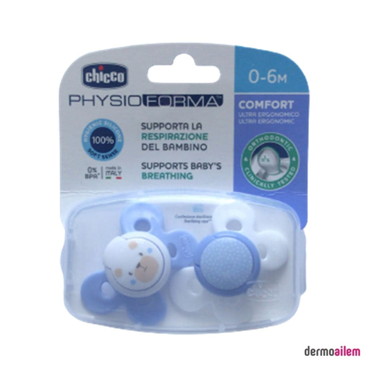 Biberon & Emzik & OyuncakChiccoChicco Physio Comfort Emzik Erkek 0-6 Ay 2li
