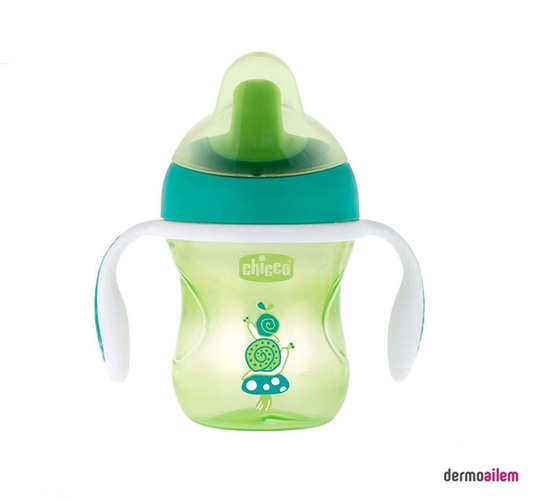 Biberon & Emzik & OyuncakChiccoChicco Training Cup 2in1 6+ Ay Yeşil 200 ml