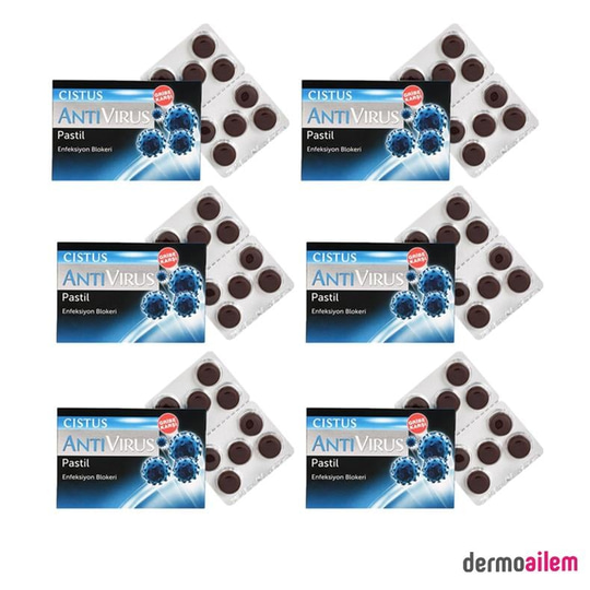 PastillerCistusCistus Antivirüs 10 Pastil 6 Adet