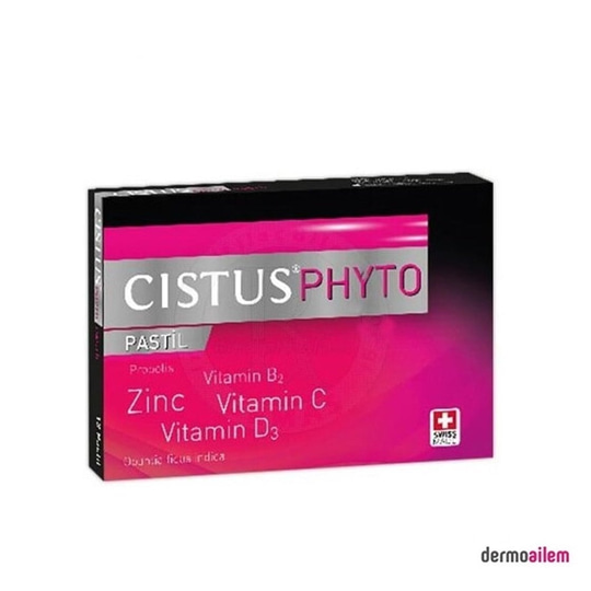 Takviye Edici GıdalarCistusCistus Phyto Pastil 12 Adet