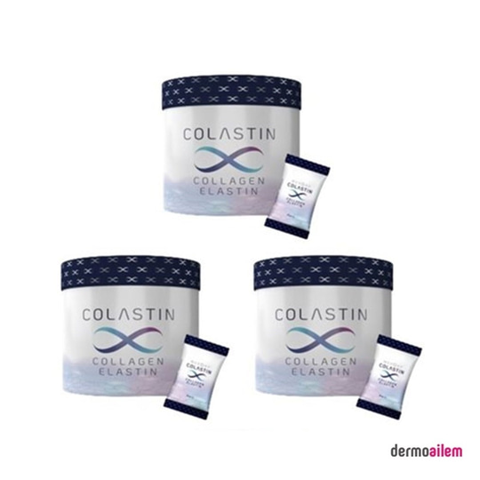 Kolajen ( Collagen )ColastinColastin Kolajen & Elastin 28'li Saşe X 10 Gr 3 Adet