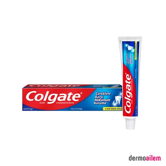 Ağız & Diş BakımDermo AilemColgate Çürüklere Karşı Maksimum Koruma 75 ml Diş Macunu