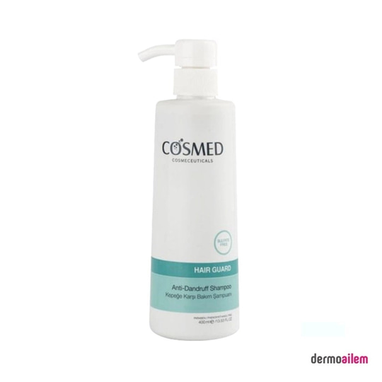 ŞampuanlarCosmedCosmed Hair Guard Anti-Dandruff 400 ml Kepek Karşıtı Şampuan SKT 06/21