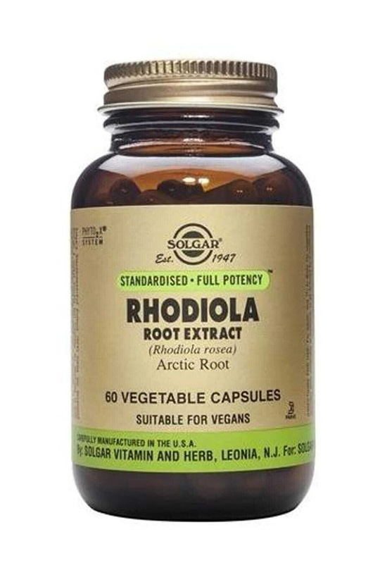 Solgar Rhodiola Root Extract 60 Kapsül