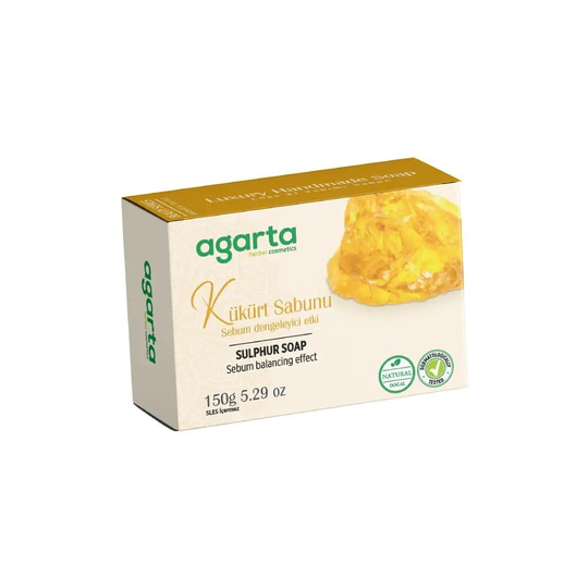 Agarta El Yapımı Doğal Kükürt Sabunu 150 gr