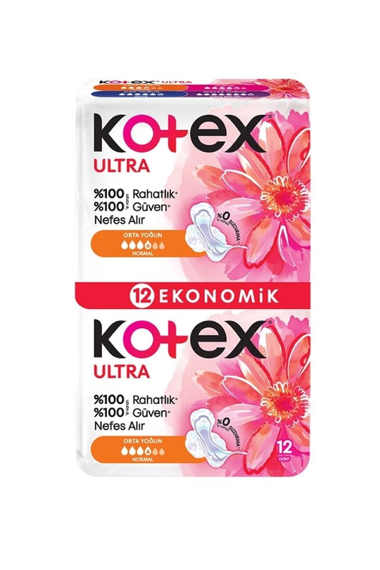Kotex Ultra Normal Hijyenik Ped 12'li