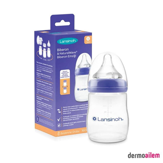 Lansinoh Natural Wave PP Biberon 160ml