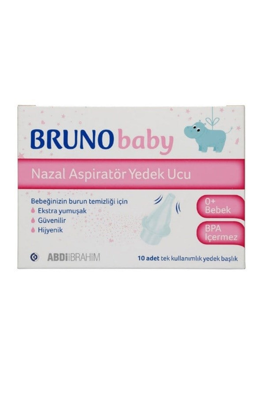 Bruno Baby Nazal Aspiratör Yedek Ucu 10lu