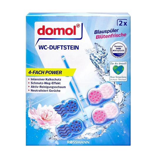 Domol WC Kokusu Klozet Blok Çiçek Ferahlığı 96 gr