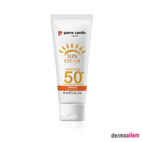 Pierre Cardin Koruyucu Güneş Kremi 50+ SPF Çok Yüksek Koruma 75 ML