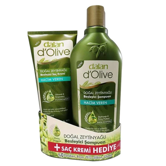 ŞampuanlarDalanDalan Dolive Hacim Veren Şampuan 400 ml + Saç kremi Hediyeli 200 ml