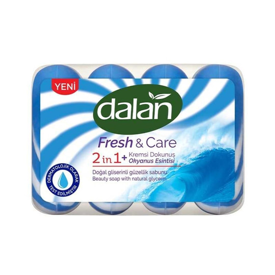 El Yüz SabunlarıDalanDalan Fresh&Care 4*90 gr Sabun Okyanus Esintisi