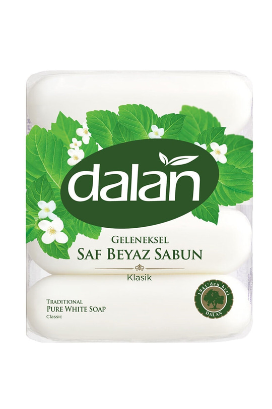 El Yüz SabunlarıDalanDalan Saf Beyaz El Sabunu Klasik 4x70 gr