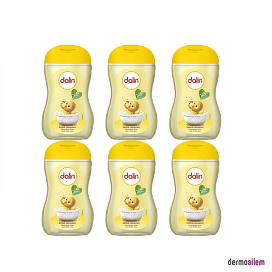 Şampuan & Duş JeliDalinDalin Klasik 100 ml Bebek Şampuanı 6'lı