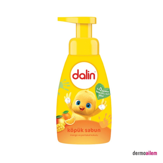 Bebek SabunlarıDalinDalin Mango ve Portakal Kokulu Köpük Sabun 200 ml