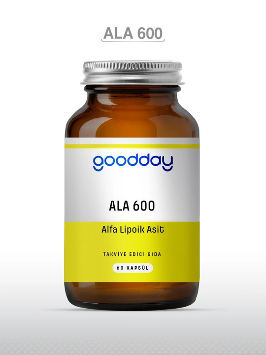 Goodday Alfa Lipoik Asit ALA600 60 Kapsül