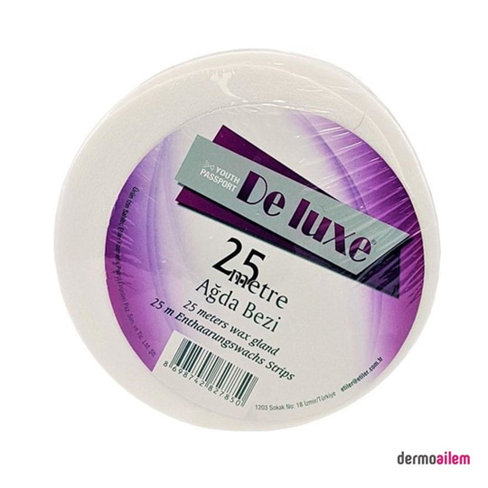 Tüy GidericilerDE LUXEDeluxe 25 Metre Rulo Ağda Bezi