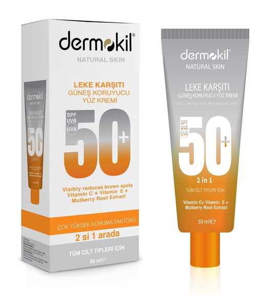 Yüz İçin Güneş ÜrünleriDermokilDermokil Leke Karşıtı Güneş Kremi 50 SPF