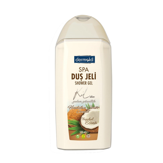 Vücut Temizleme & Duş JeliDermokilDermokil Therapy Hindistan Cevizi Duş Jeli 500 ml
