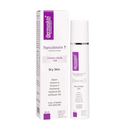 Nemlendirici & OnarıcıDermoskinDermoskin Topicalbiotin T Bakım Kremi 50 ml