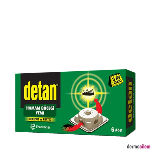 Böcek KovucularDetan DefansDetan Hamam Böcek Yemi 6 Adet 1