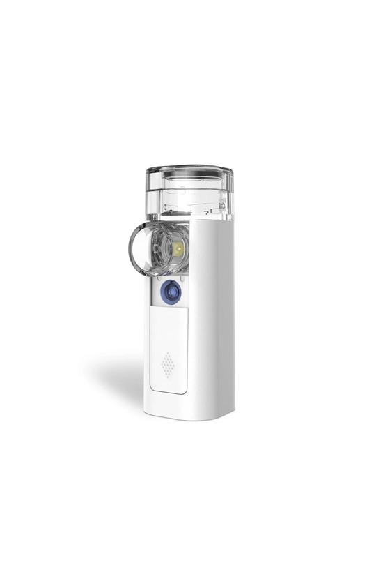 Omron Mini Hava 360 + Taşınabilir Mesh Nebulizatör.