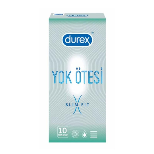 Durex Yok Ötesi Slim Fit 10'lu Prezervatif