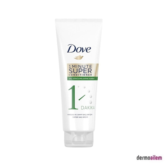 Saç KremleriDoveDove 1 Dakika Saç Dökülmesine Karşı Süper Saç Kremi 170 ml