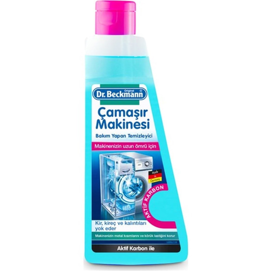 Çamaşır DeterjanlarıDr BeckmannDr Beckmann Aktif Karbonlu Likit Çamaşır Makinesi Temizleyici 250 ml