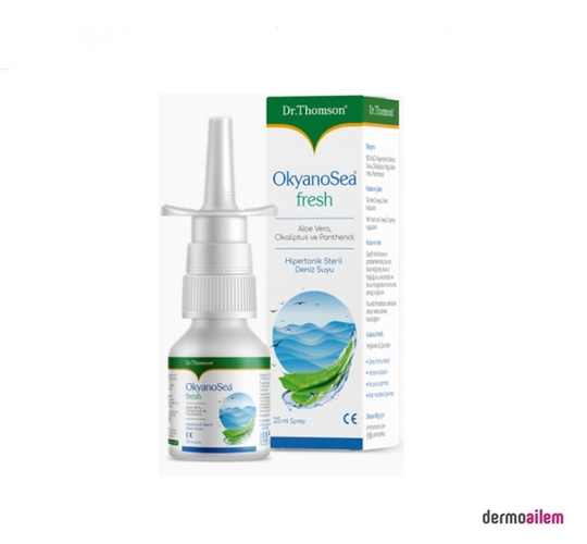 Burun SağlığıDr.ThomsonDr. Thomson Okyanosea Fresh Hipertonik Steril Deniz Suyu 25 ml