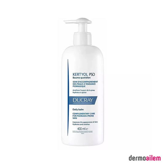 Vücut Nemlendirici & Yenileyici Ürünler Ducray Kertyol P.S.O Günlük Nemlendirici Balm 400 ml (SKT:02/2023)