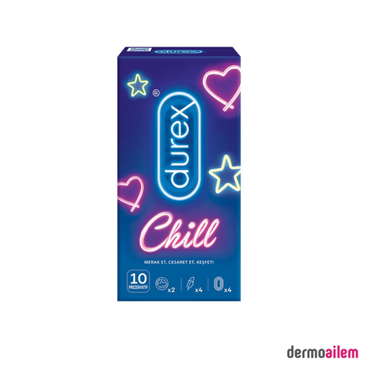 PrezervatiflerDurexDurex Chill 10'lu Prezervatif