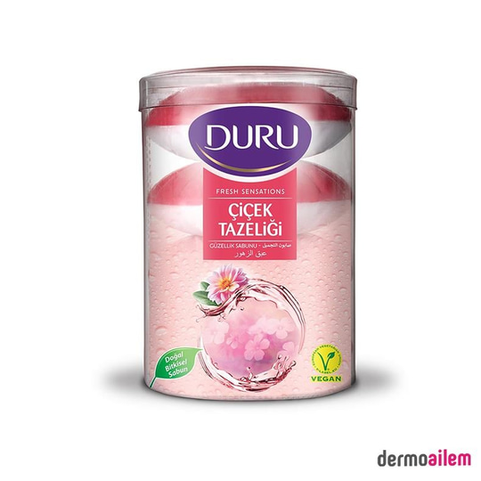 El Yüz SabunlarıDuruDuru Fresh Çiçek Tazeliği Güzellik Sabunu 4x100 gr