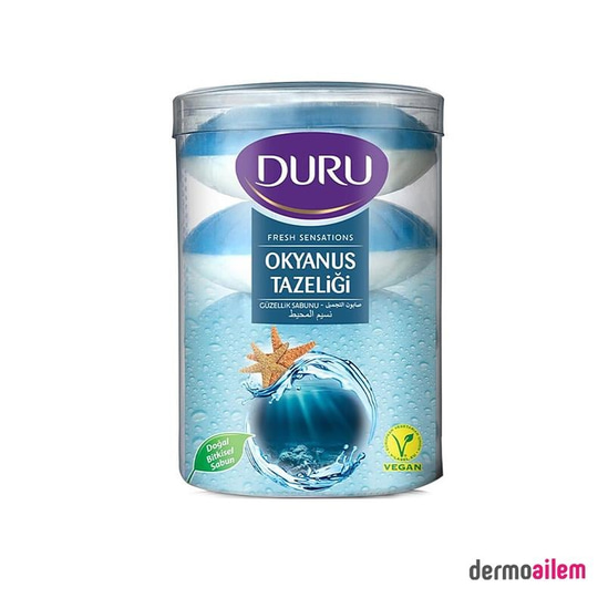 El Yüz SabunlarıDuruDuru Fresh Okyanus Esintisi Güzellik Sabunu 4x100 gr