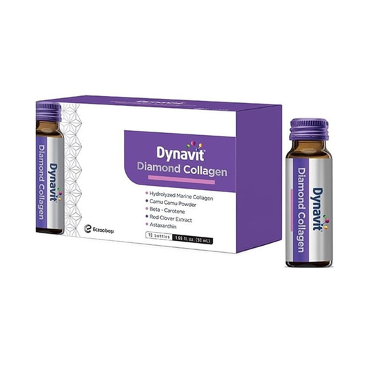 Kolajen ( Collagen )DynavitDynavit Diamond Collagen Sıvı Takviye Edici Gıda 10 x 50 ml